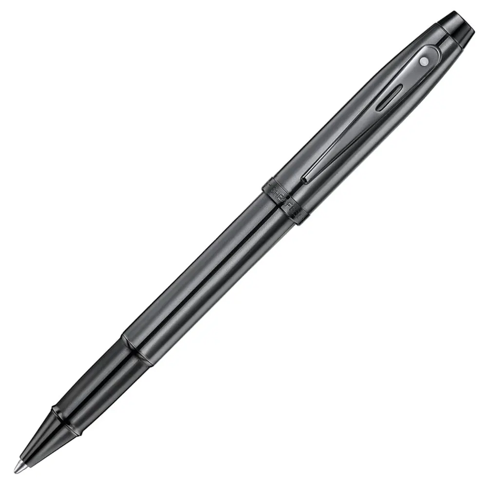 Ролер Sheaffer 100 - Shiny Dark Grey Gun Metal with PVD Trims