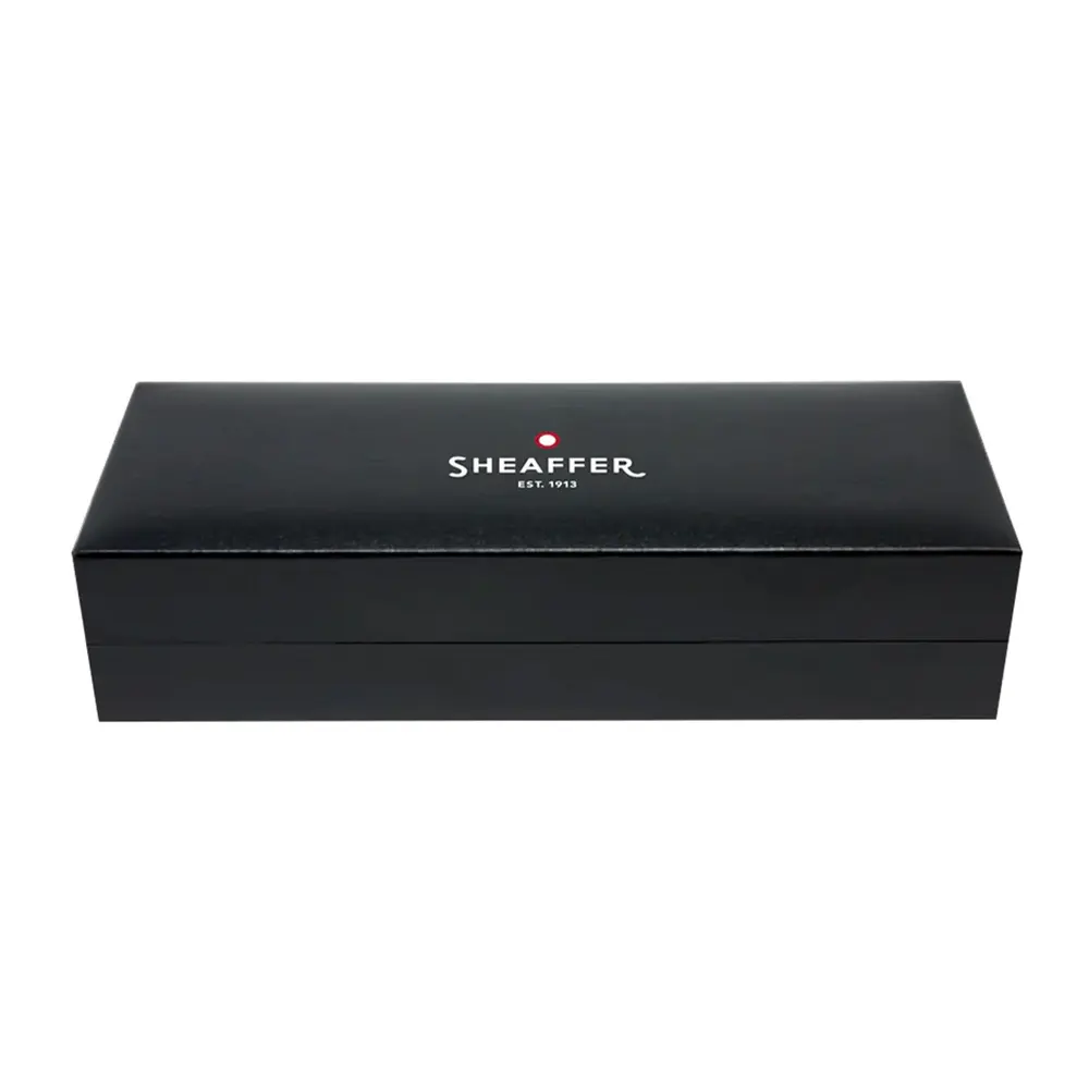 Химикалка Sheaffer 100 - Shiny Dark Grey Gun Metal with PVD Trims - 3