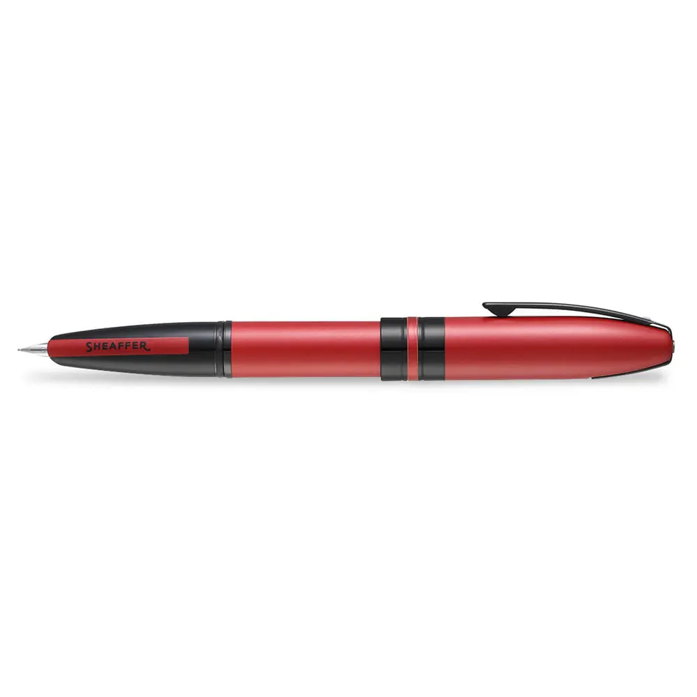 Писалка Sheaffer Icon - Matte Red Lacquer with Black PVD Trims, M перо - 3