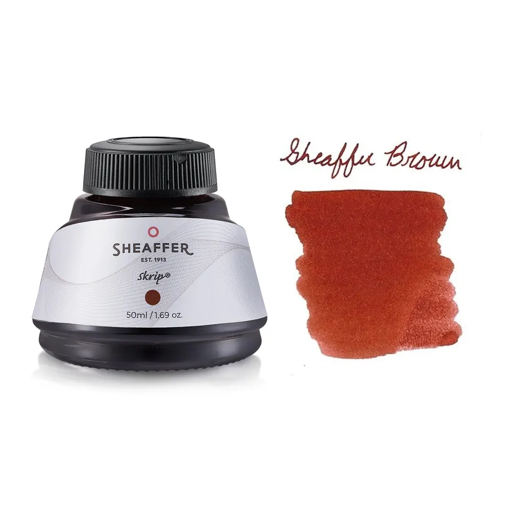 Мастилница Sheaffer, кафява, 50 мл