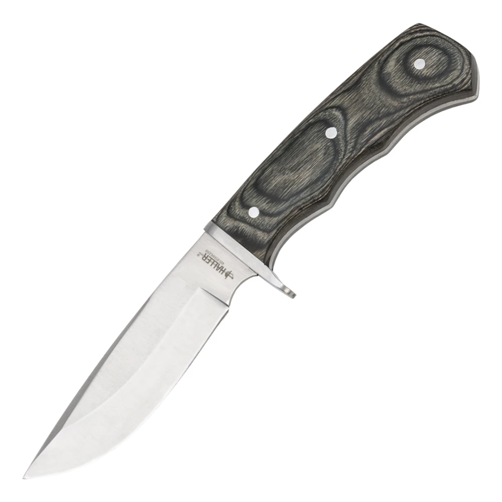 Ловен нож Haller - Outdoor Pakka, 12см острие, дръжка от дърво Pakka