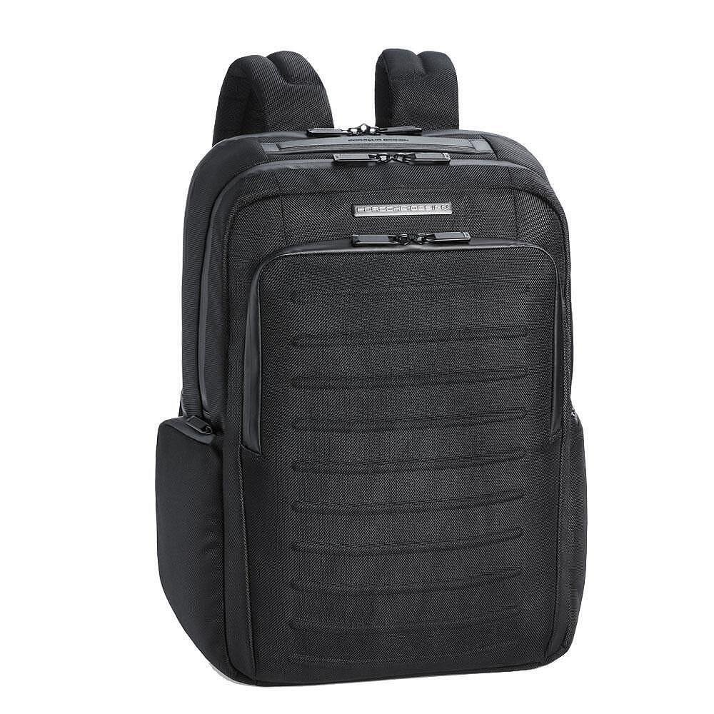 Раница Porsche Design - Roadster Pro L, с отделение за лаптоп до 16", черна