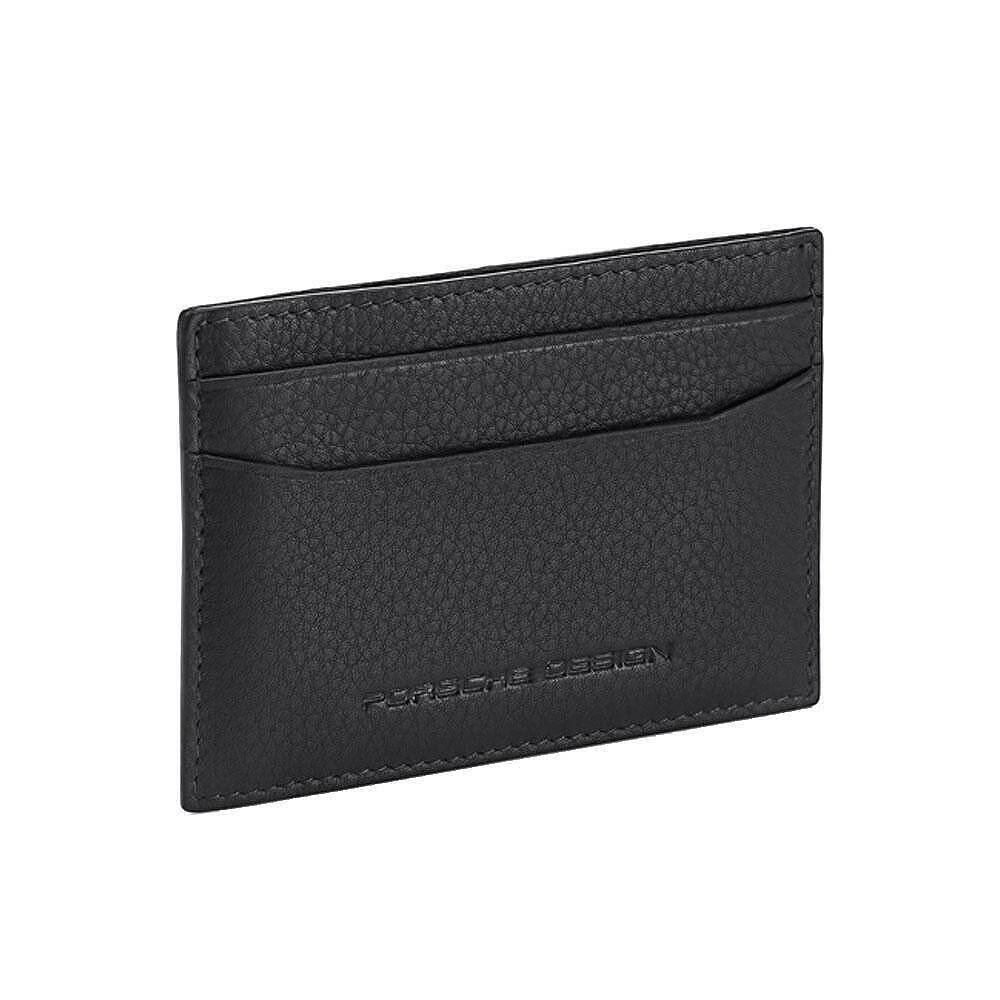 Калъф за кредитни карти Porsche Design Business 2, с щипка за пари, RFID защита, черен