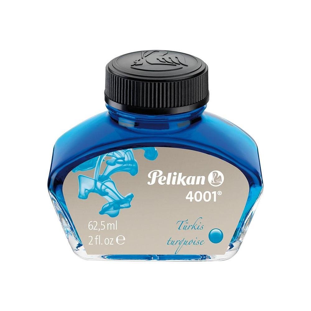 Мастилница Pelikan - Turquoise, 62.5 мл