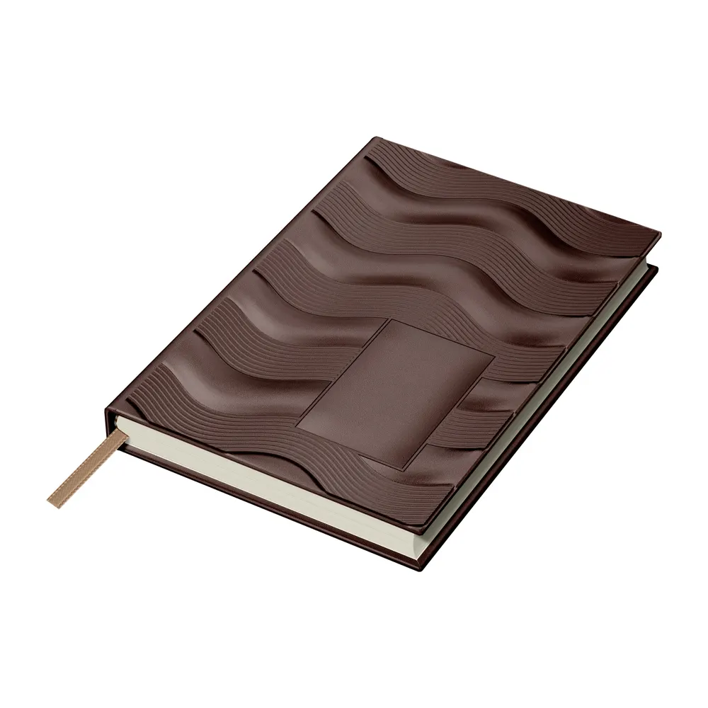Tефтер Princ Leather Business 930 F - B5, кафяв - 6