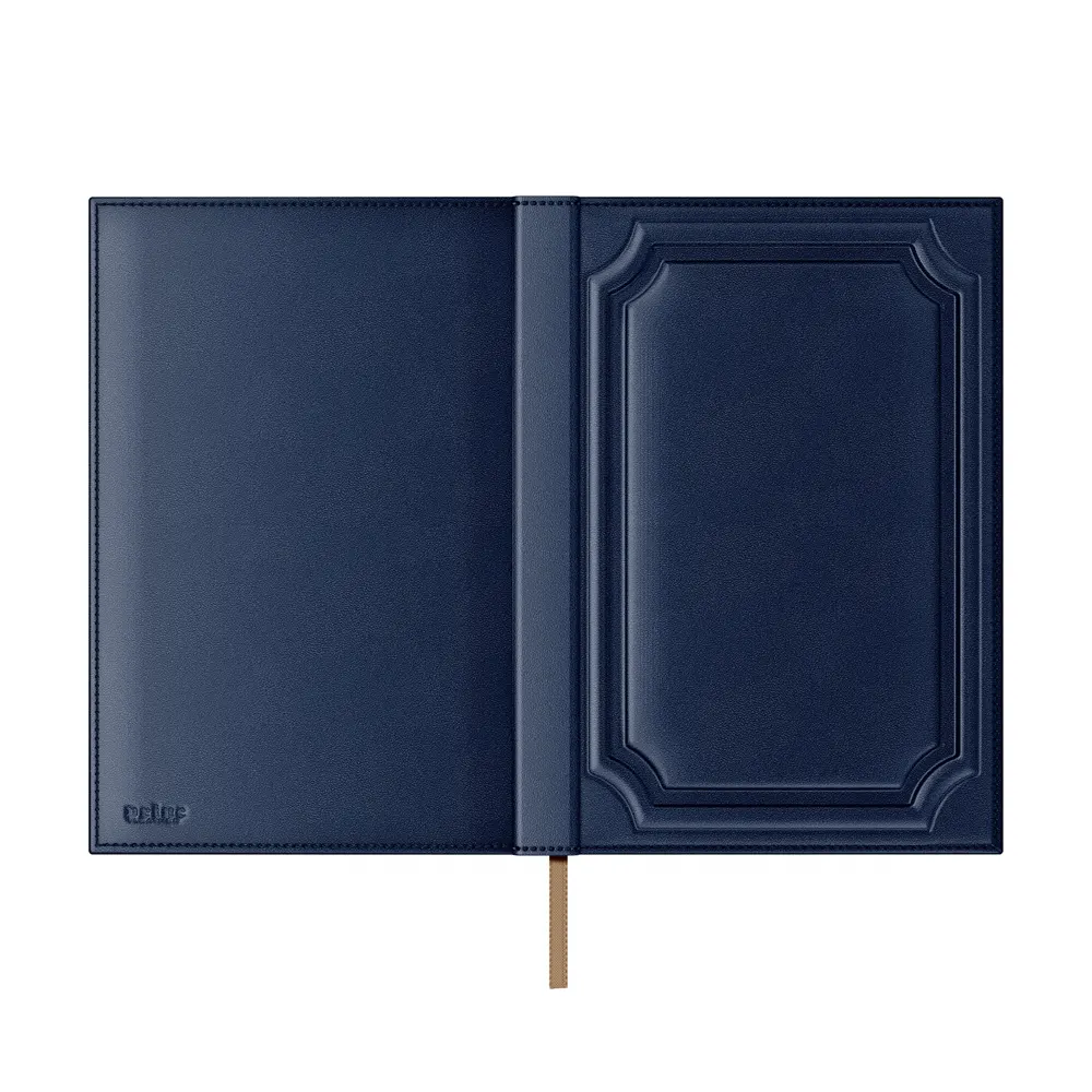 Tефтер Princ Leather Business 930 R - B5, тъмносин - 5