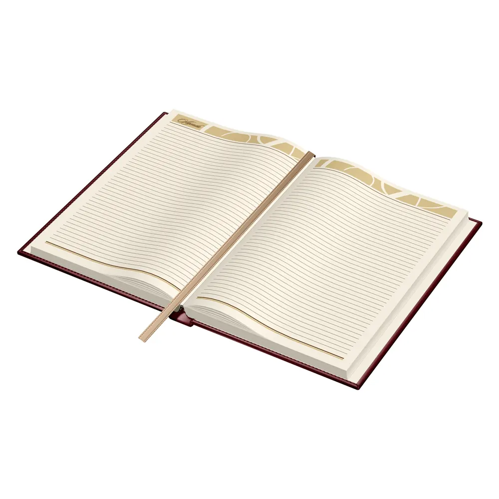 Tефтер Princ Leather Business 930 B - B5, бордо - 6