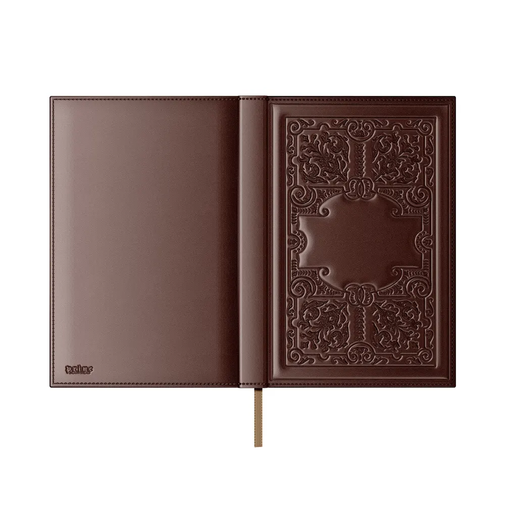 Tефтер Princ Leather Business 930 B - B5, кафяв - 5