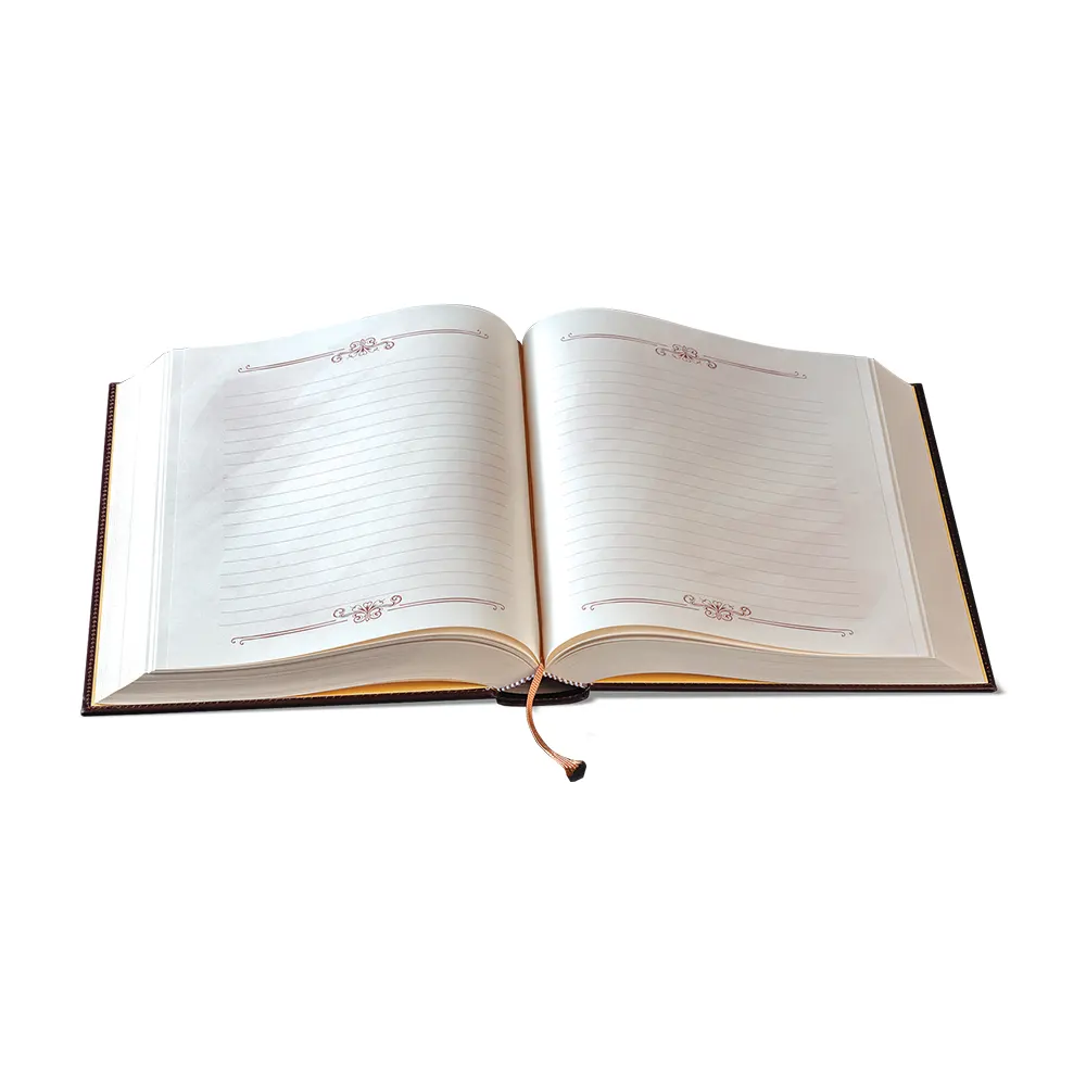 Тефтер Princ Leather - Book of Impressions, кафяв - 2