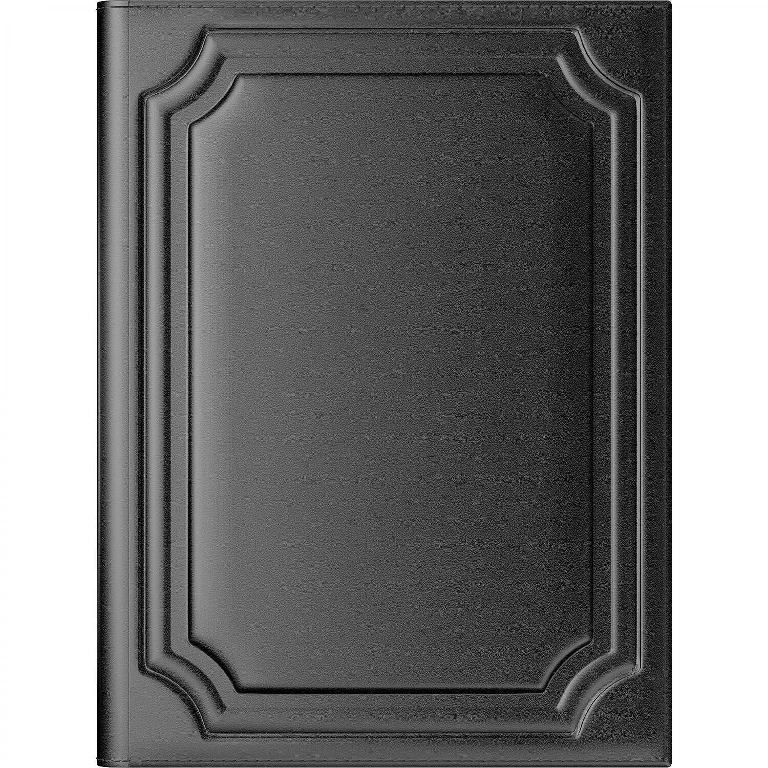 Кожена папка с бележник Princ Leather Business 937 R - A4, черна