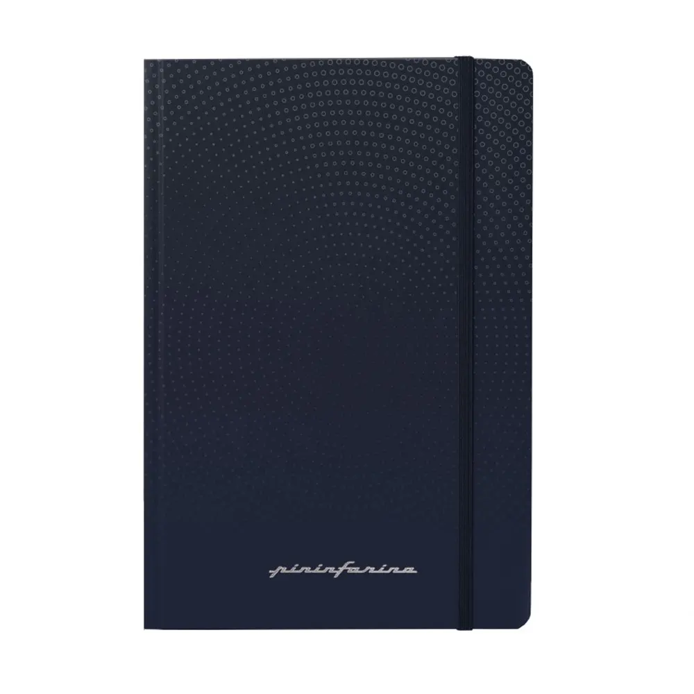 Тефтер Pininfarina - Stone Paper, каменна хартия, твърда корица, линиран, син