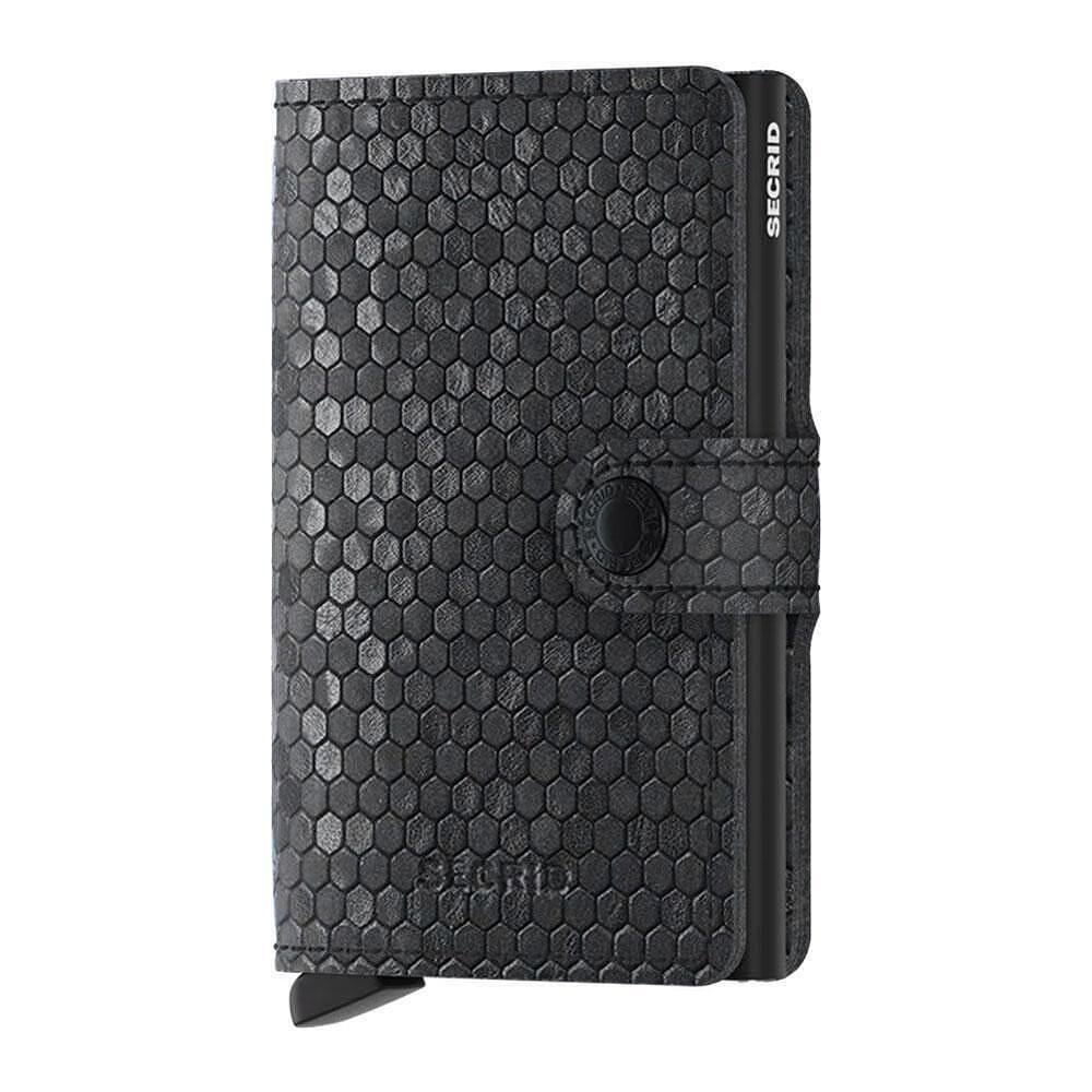 Портфейл SECRID - Hexagon Black, с RFID защита