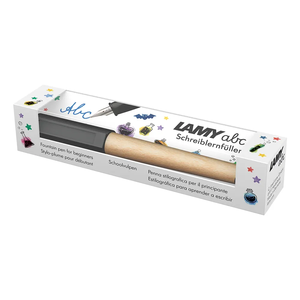 Писалка за дясна ръка Lamy - Abc, черна - 3
