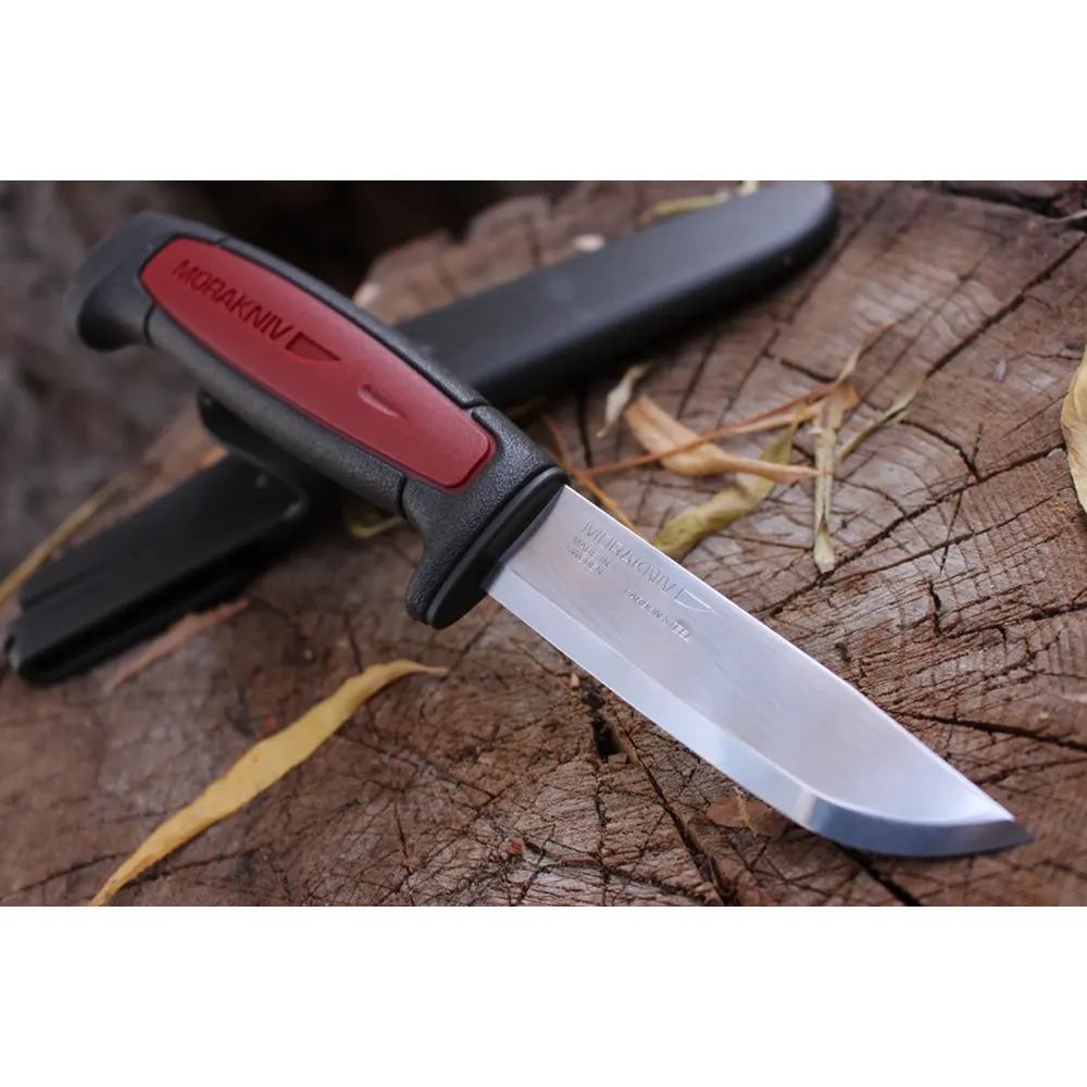 Занаятчийски нож Mora - Pro C, острие 9.1 см, червен - 5