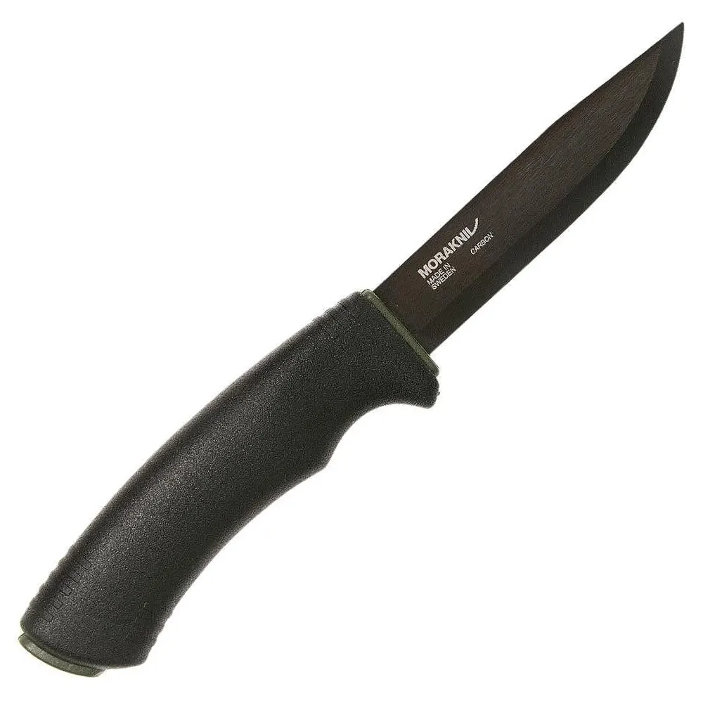 Тактически нож Mora - Bushcraft Survival Black 11742, острие 10.9 см, с точило и магнезиева запалка