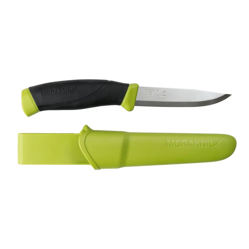 Универсален нож Mora - Companion Olive Green, острие 10.4 см - 2
