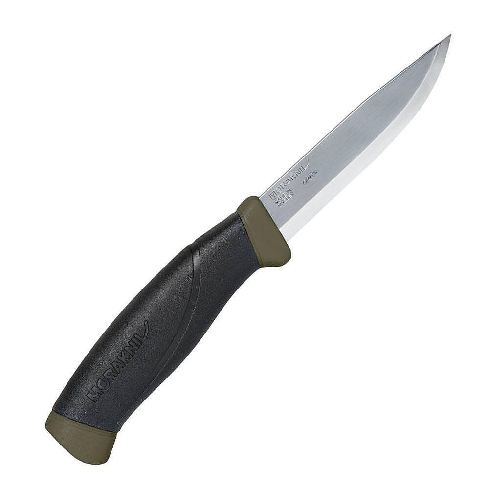 Нож Mora - Companion MG Carbon, острие 10,4 см, зелен