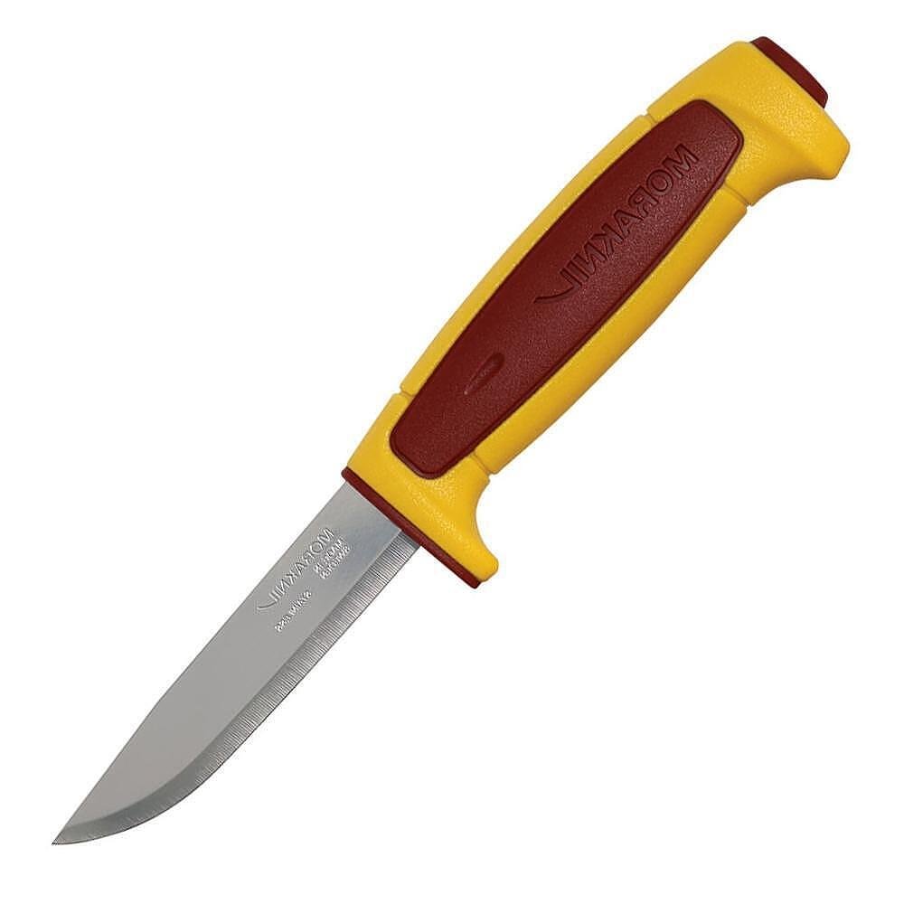 Универсален нож Mora - Basic 546 2023 Limited Edition 14148, острие 9.1 см, жълт-бордо