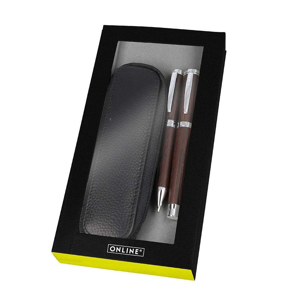 Комплект писалка и химикалка Online - Nature Style Blackwood