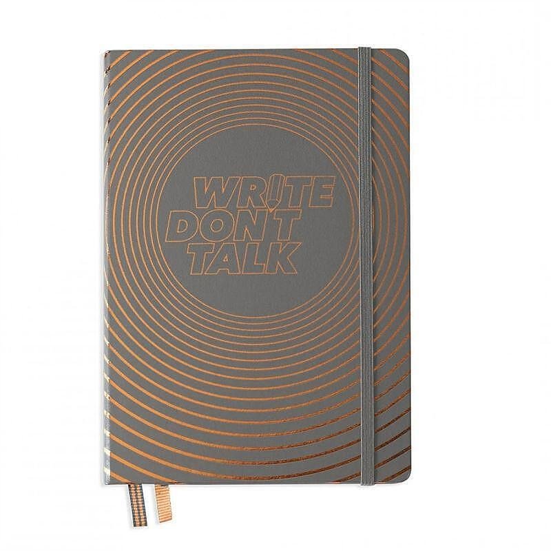 Тефтер А5 Leuchtturm1917 Anthracite Notebook Write Don't Talk Limited Edition