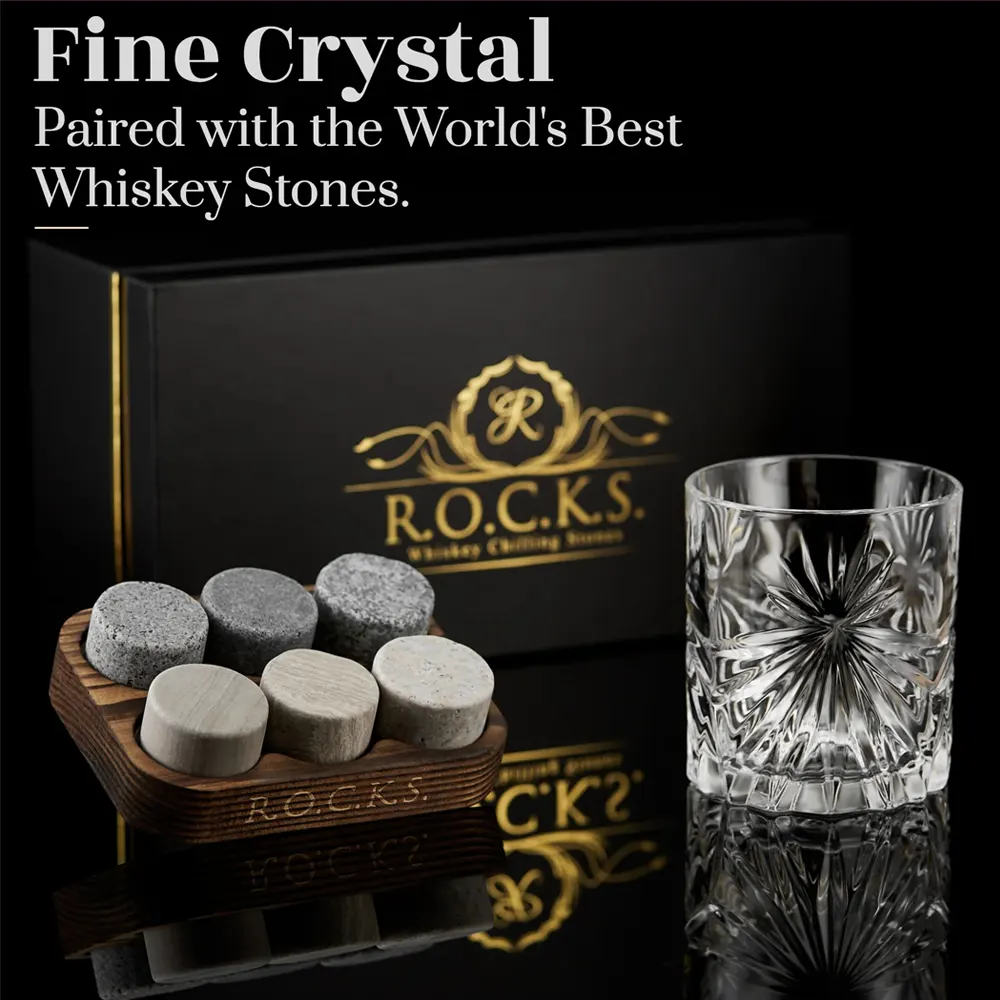 Уиски сет R.O.C.K.S. The Connoisseur's Set - Soleil Whiskey Glass Edition - 2