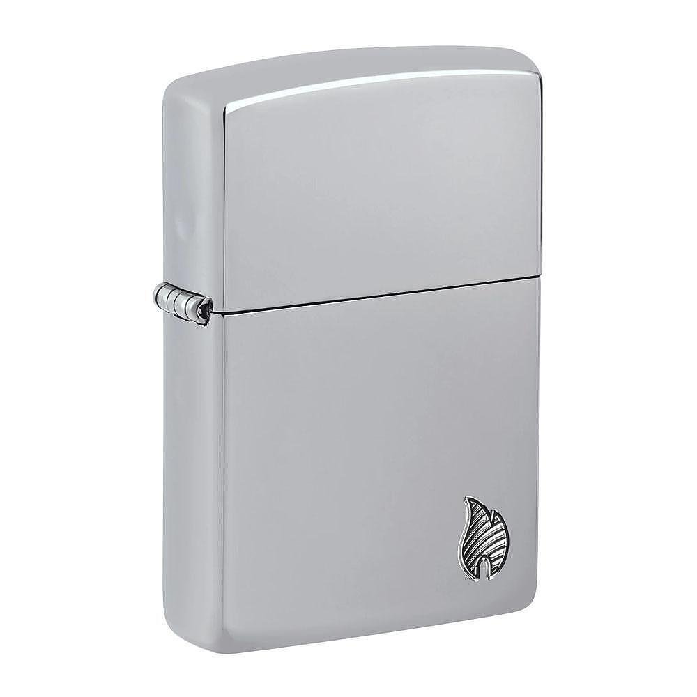 Запалка Zippo - Armor® Chrome Flame Design