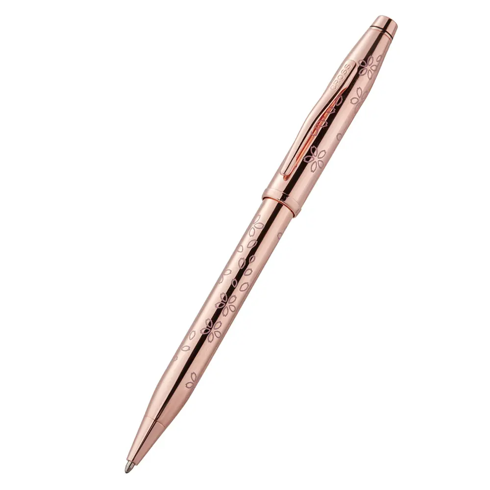 Химикалка Cross Century II - Cherry Blossom Rose Gold - 5