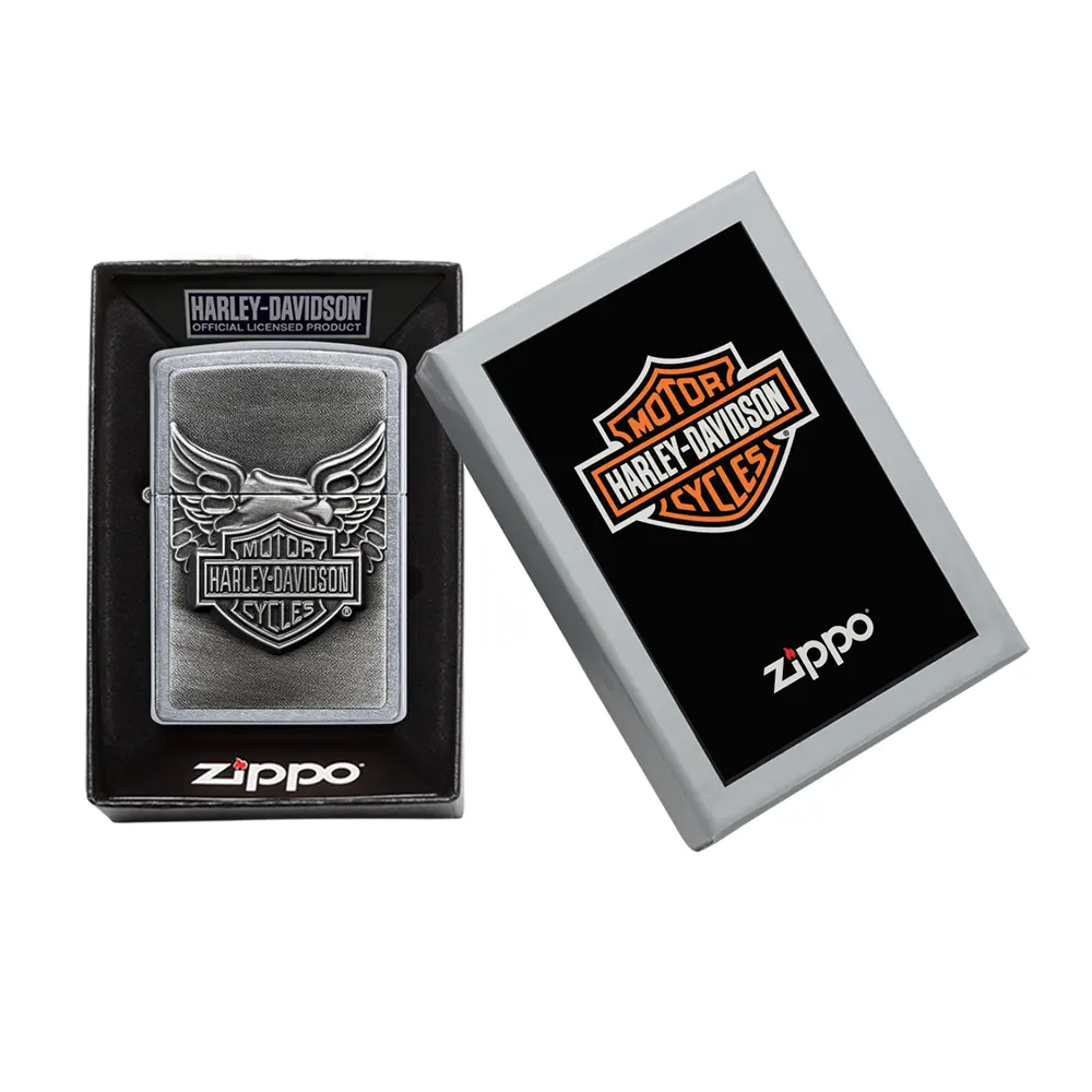 Запaлка Zippo - Harley-Davidson® Design Eagle Emblem - 5