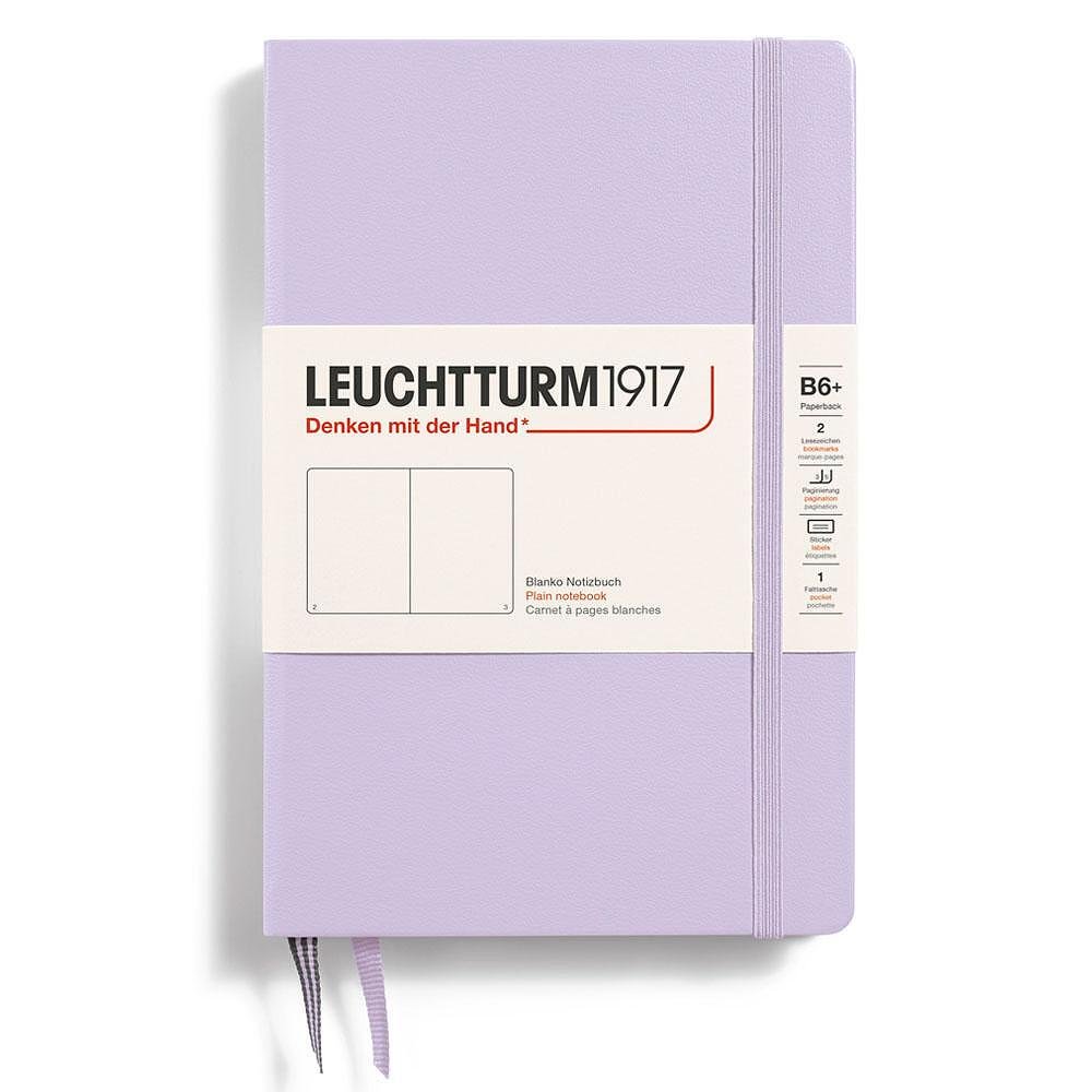 Тефтер B6+ Leuchtturm1917 Smooth Colors Collection Lilac, твърди корици, изчистени страници