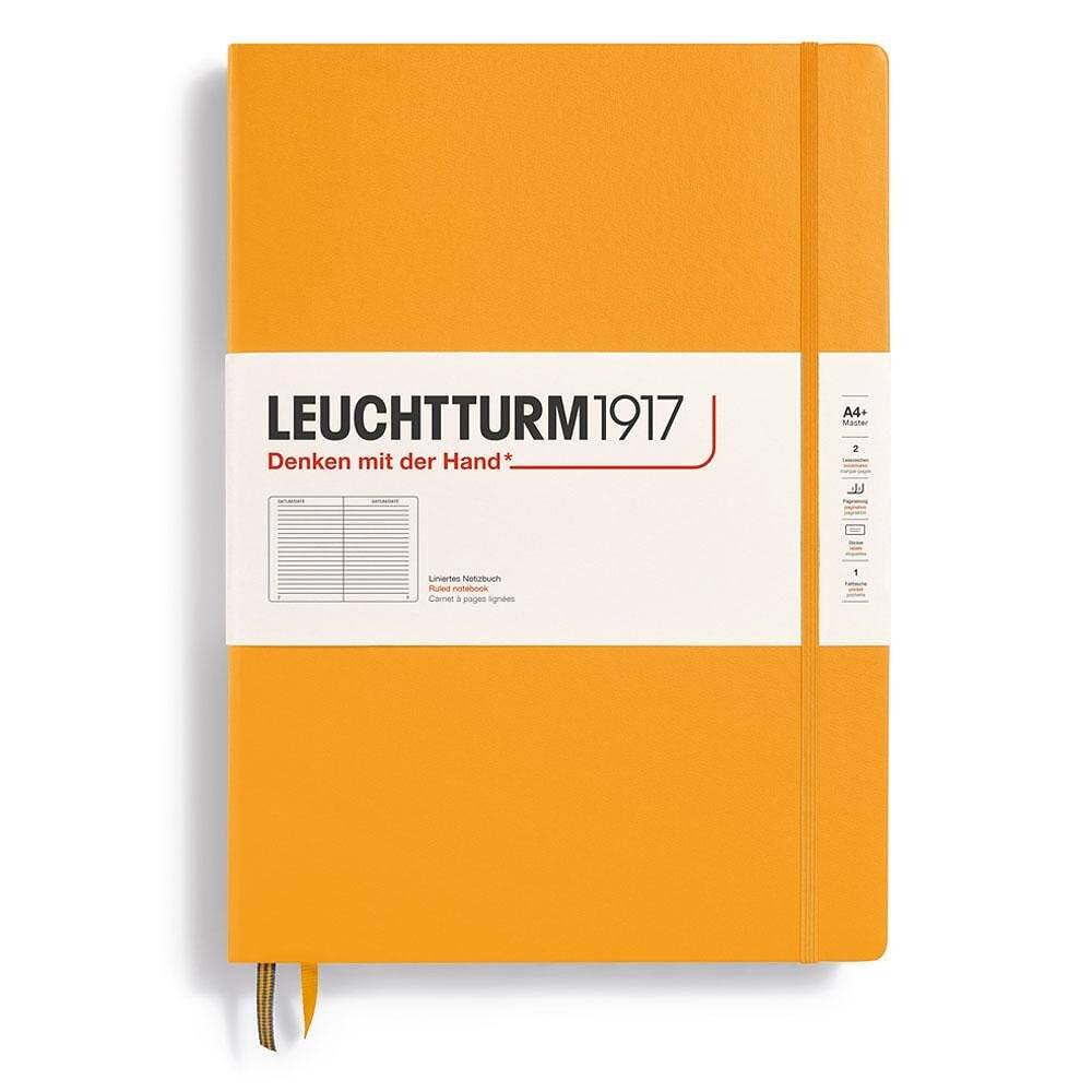 Тефтер А4+ Leuchtturm1917 Notebook Master Classic Rising Sun, твърди корици, на редове