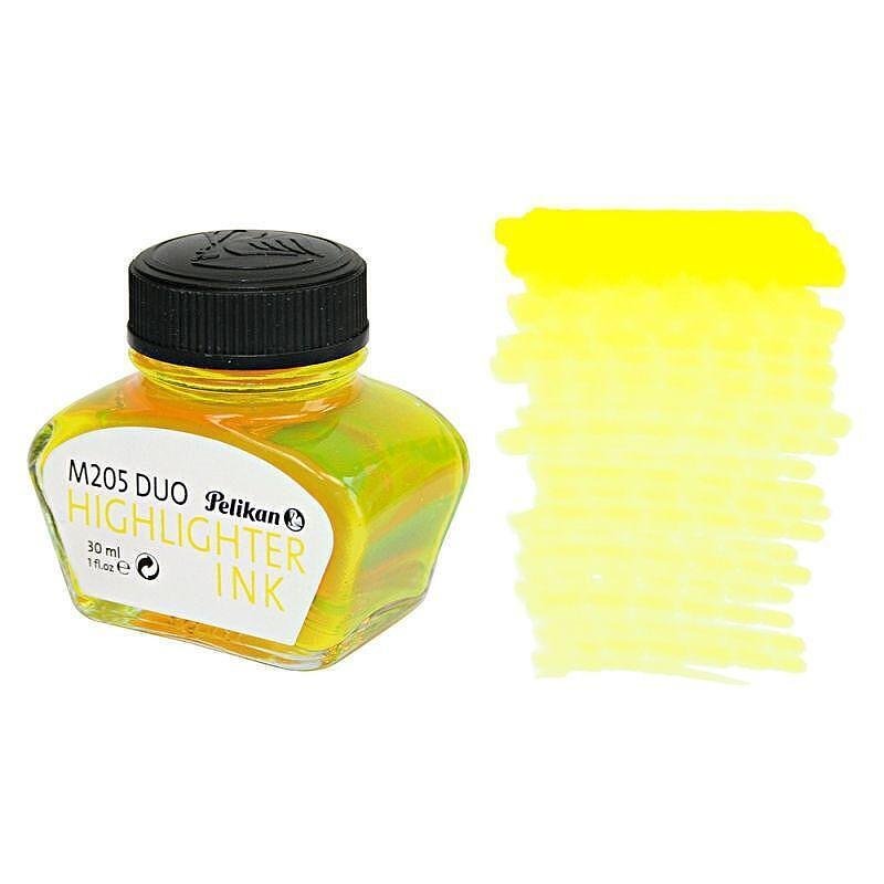 Мастилница Pelikan, 30 мл - Highlighter, жълт цвят