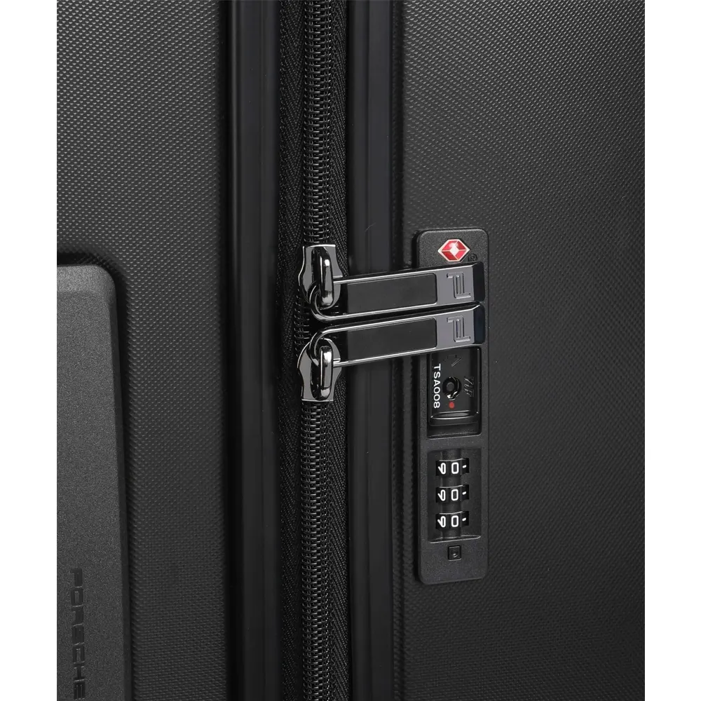 Куфар Porsche Design - Voyager, на 4 колела, 78 см, черен - 3