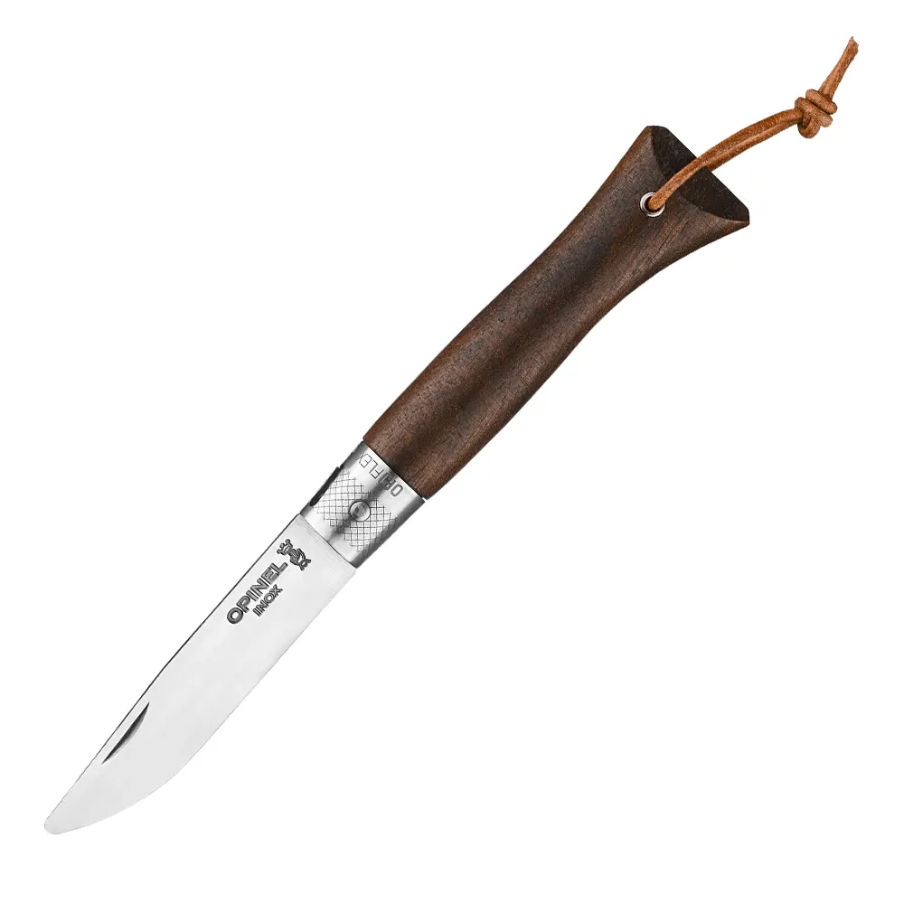Сгъваем нож Opinel - néo6, острие 7 см, черен орех