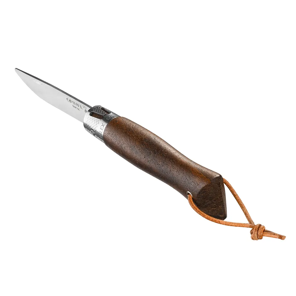 Сгъваем нож Opinel - néo6, острие 7 см, черен орех - 3