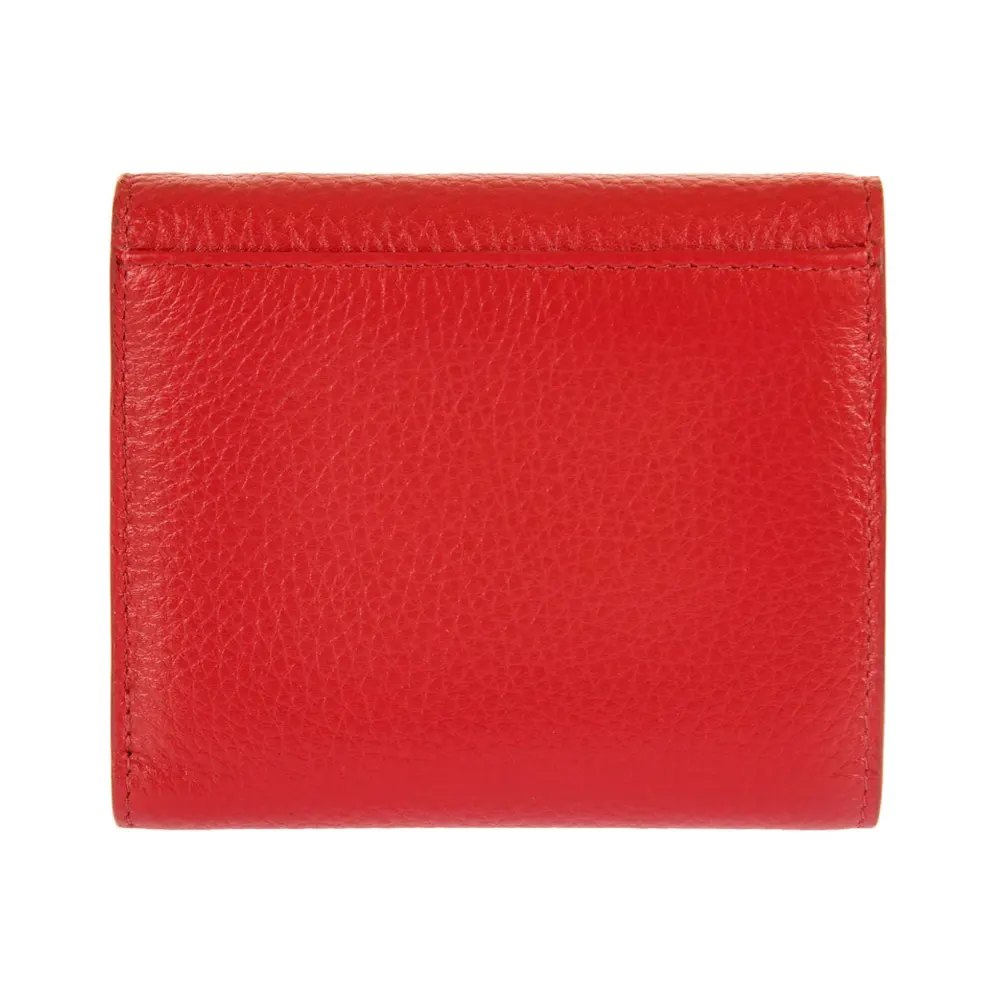 Дамски портфейл Bric's - Marmolada Purse, с монетник, RFID защита, червен - 4