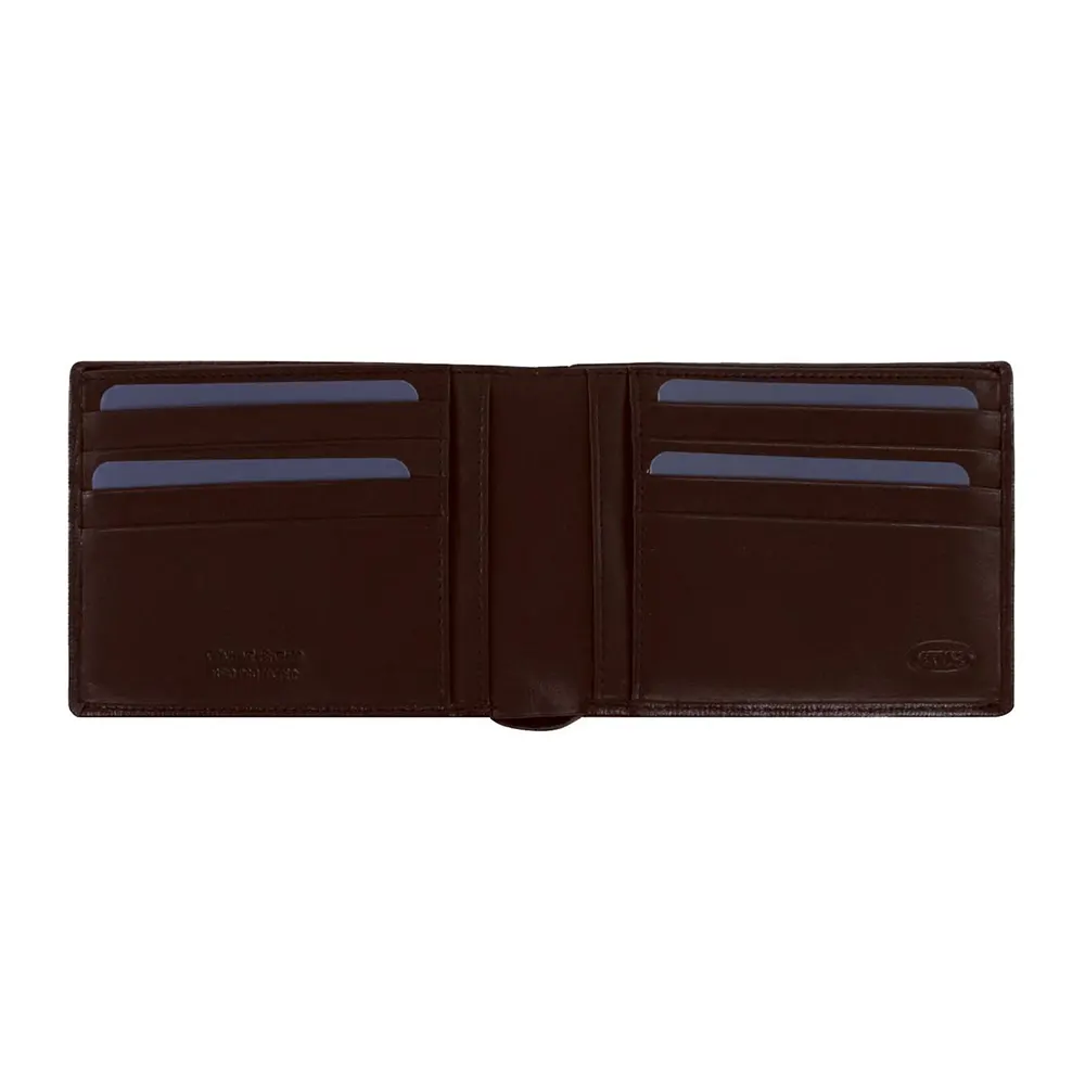Мъжки портфейл Bric's - Monte Rosa, RFID защита, кафяв - 2