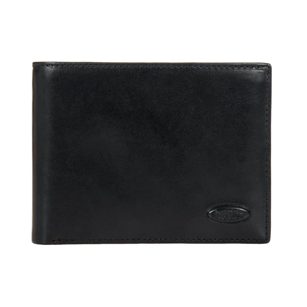Мъжки портфейл Bric's - Monte Rosa, RFID защита, черен