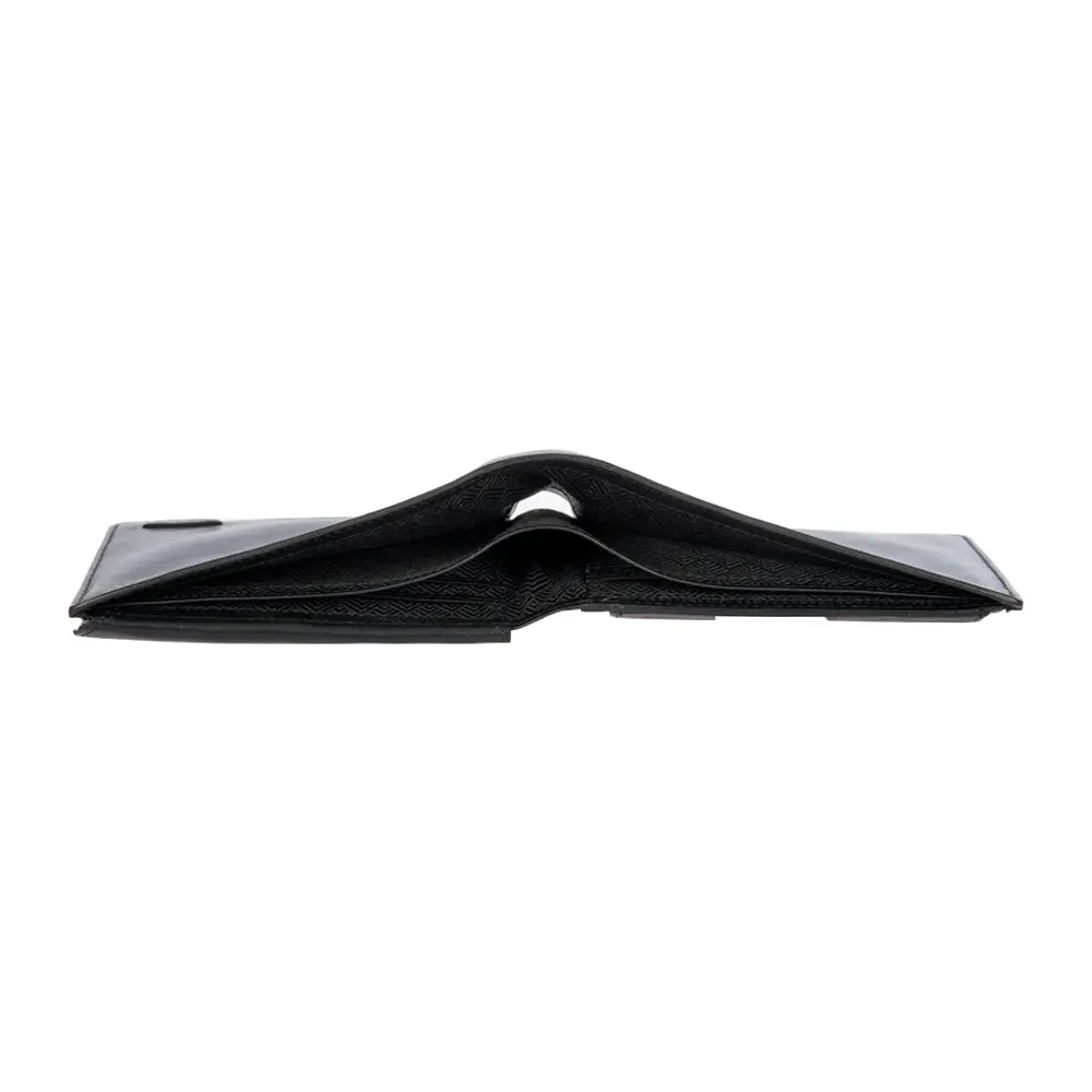 Мъжки портфейл Bric's - Monte Rosa Flip, RFID защита, монетник, черен - 4