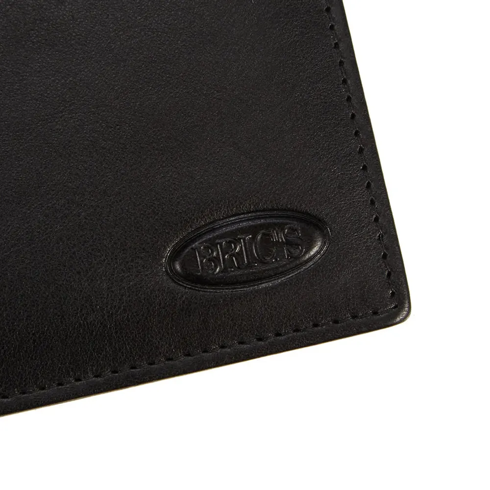 Мъжки портфейл Bric's - Monte Rosa Flip, RFID защита, монетник, черен - 6