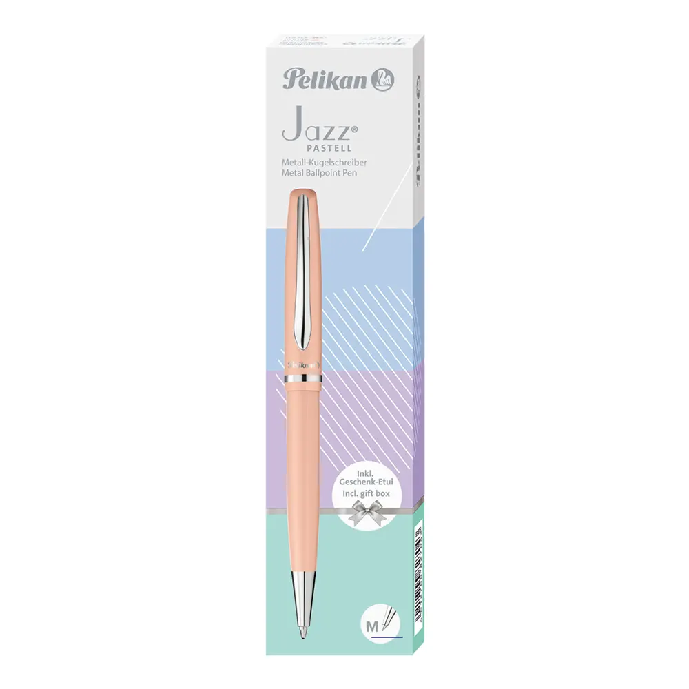 Химикалка Pelikan - Jazz Pastel, оранжева, в подаръчна кутия - 4
