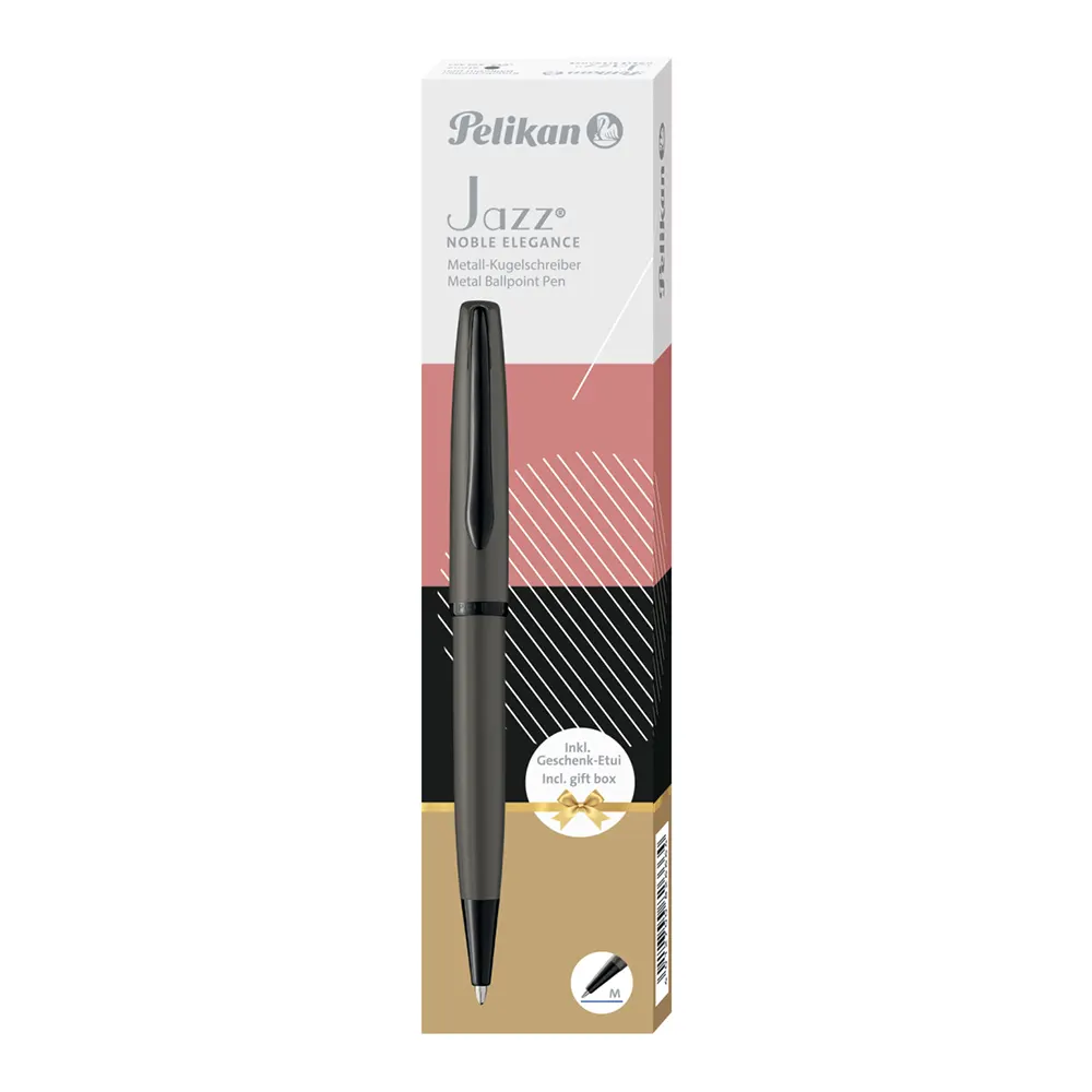 Химикалка Pelikan Jazz Noble Elegance - Stone, в подаръчна кутия - 6