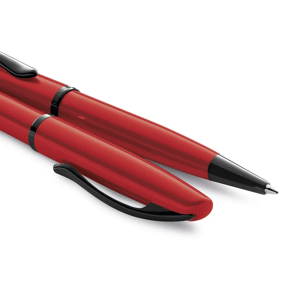 Химикалка Pelikan Jazz Noble Elegance, червена, в подаръчна кутия - 4