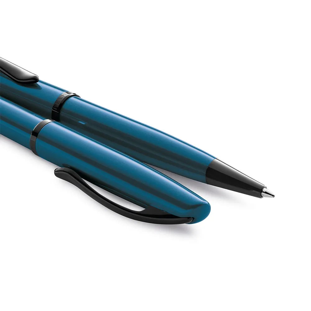 Химикалка Pelikan Jazz Noble Elegance - Aquamarin, в подаръчна кутия - 4