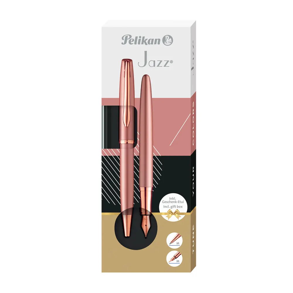 Комплект химикалка и писалка Pelikan Jazz Noble Elegance - Rose - 8