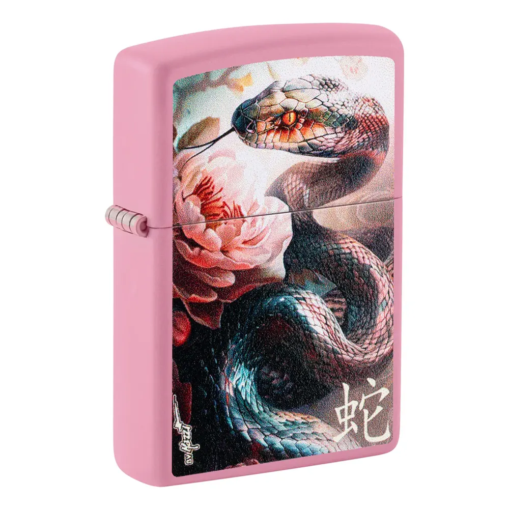 Запалка Zippo - Mazzi® Snake and Flower