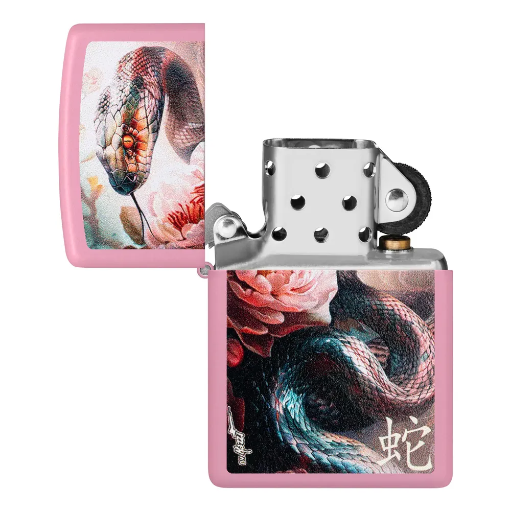 Запалка Zippo - Mazzi® Snake and Flower - 3