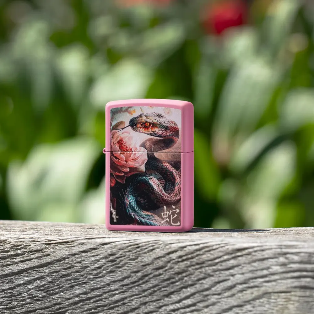 Запалка Zippo - Mazzi® Snake and Flower - 7