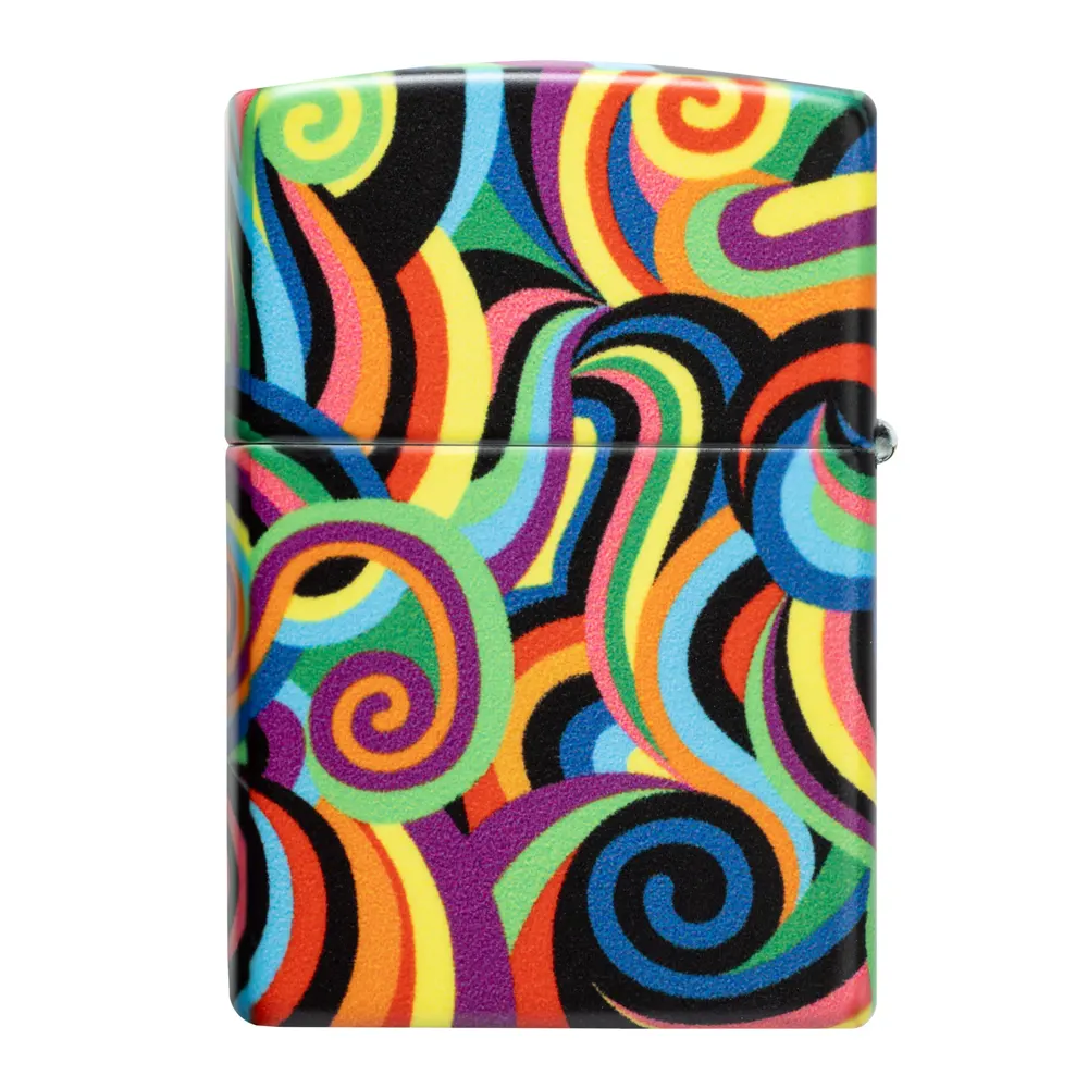 Запалка Zippo - Rick Rietveld Glow In The Dark Swirls - 5