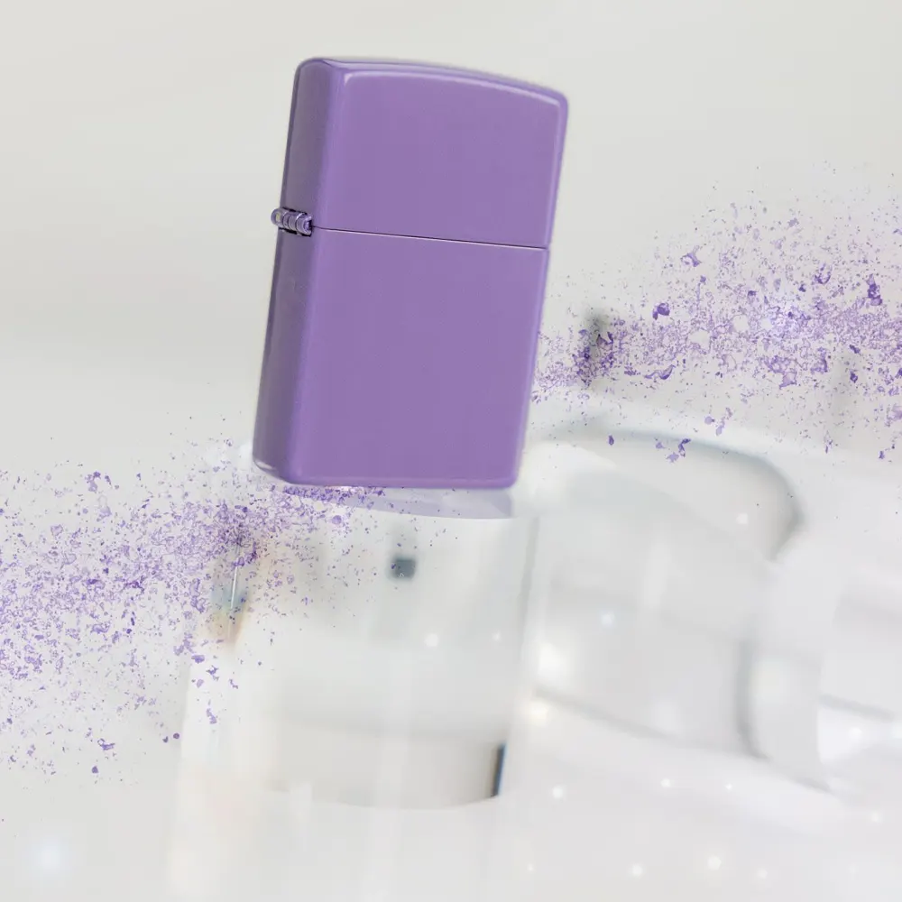 Запалка Zippo - Smokey Lavender Matte - 10