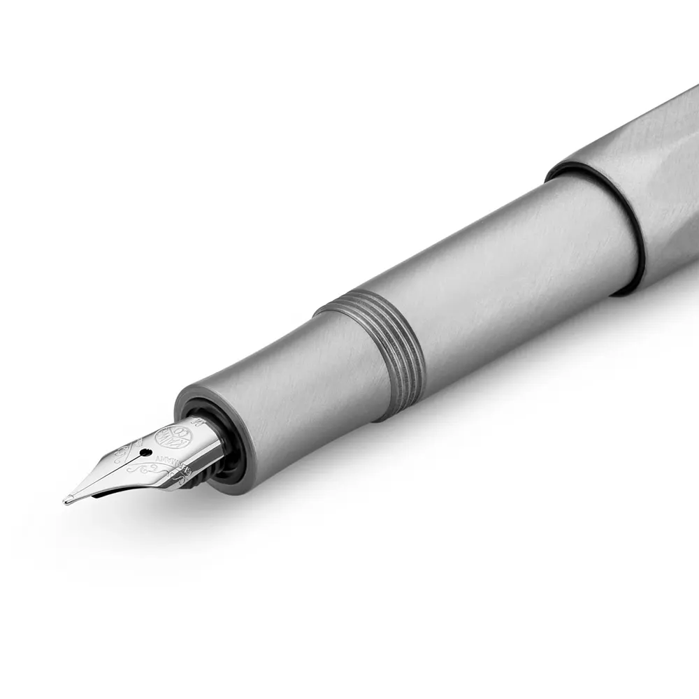 Писалка Kaweco - Steel Sport, сребриста, M перо - 2